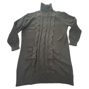 4XL Black Sweater Dress NWOT